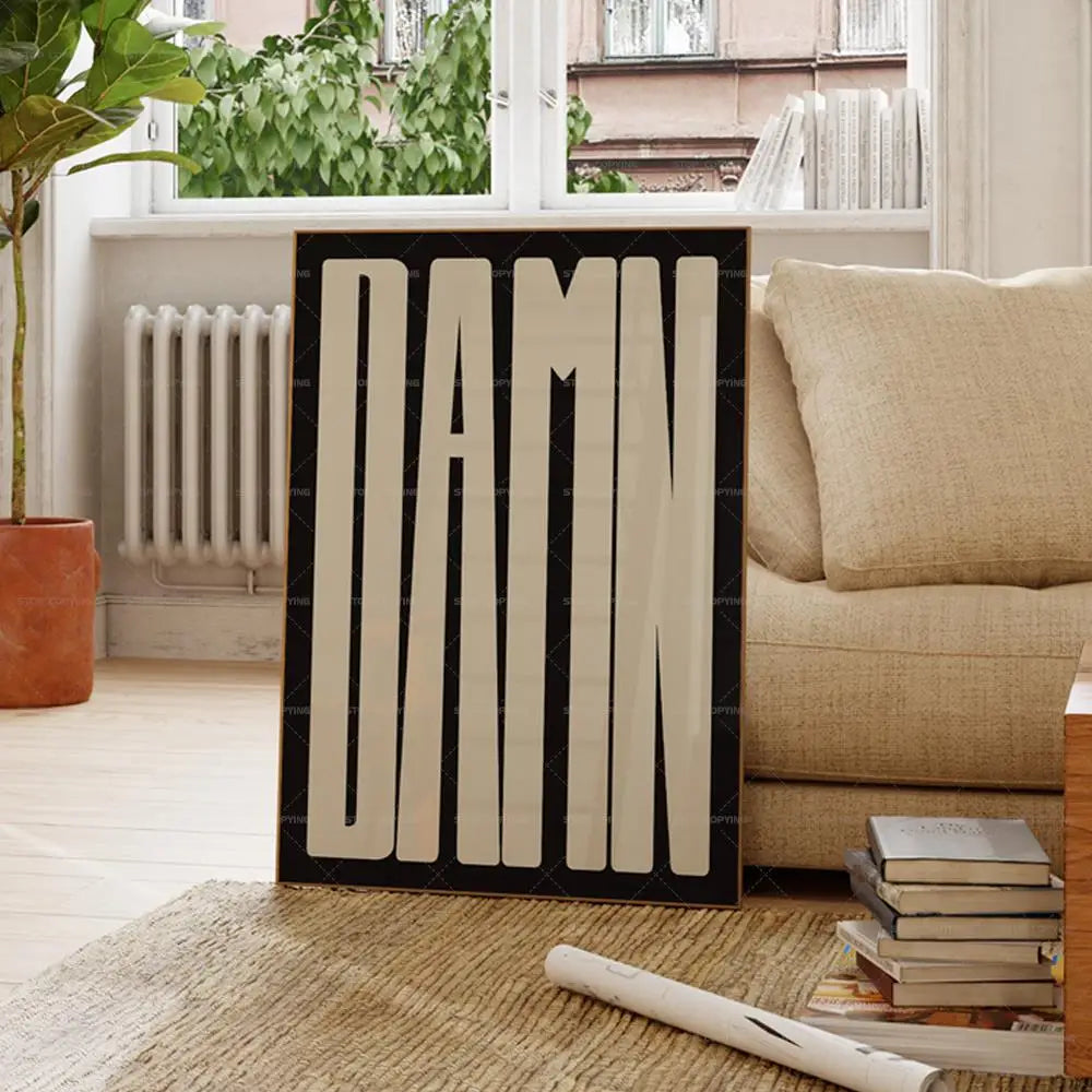 Cuadro Nórdico Minimalista Modern Nordic — Wall Art Canvas