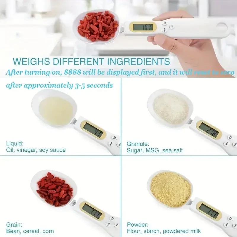 Mini Báscula de Cocina Digital con Pantalla LCD