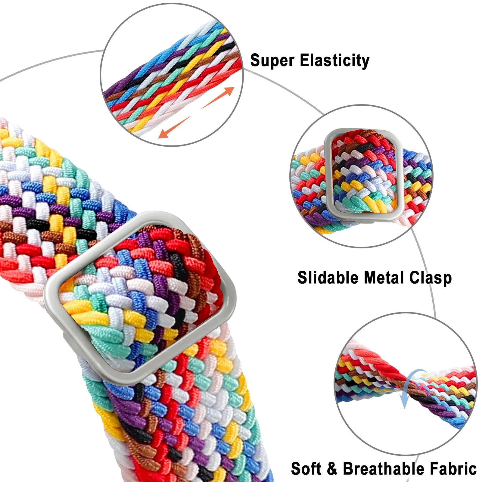 Correa Trenzada Nailon para Samsung Galaxy Fit 3